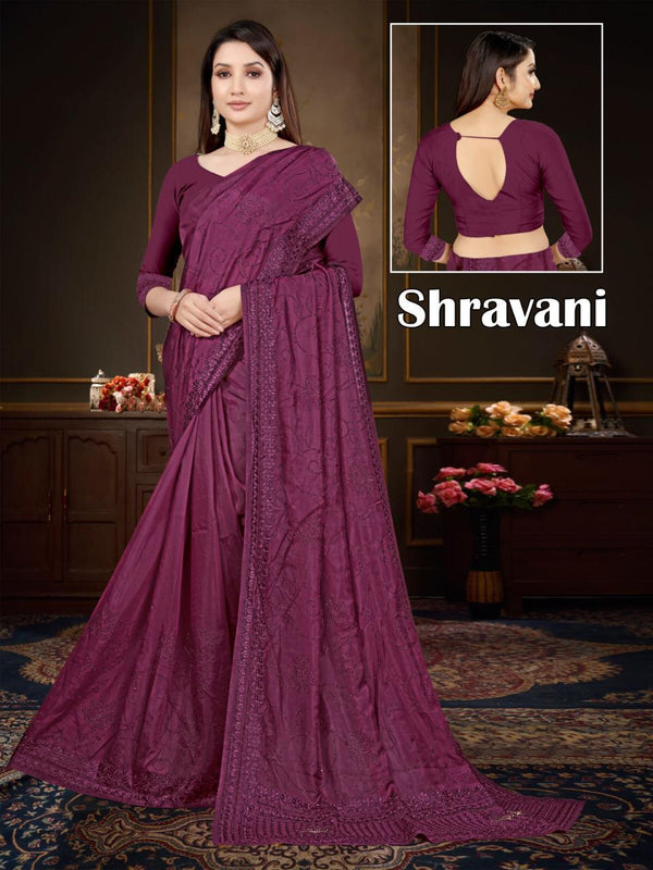 SHARVANI DESIGNER SAREE