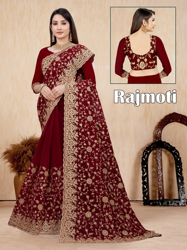 RAJMOTI BRIDAL SAREE